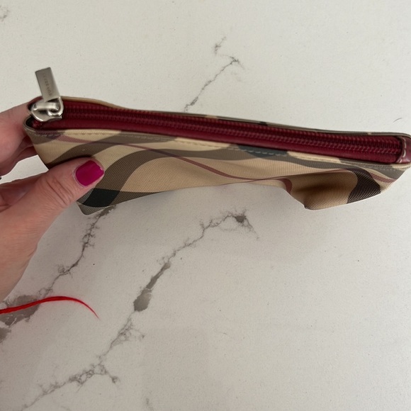 Used Burberry Mini Cosmetic Bag - Picture 3 of 4